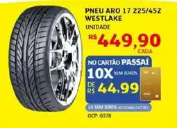Assaí Atacadista Pneu aro 17 225/45z westlake oferta