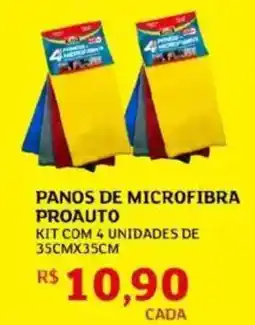Assaí Atacadista Panos de microfibra proauto oferta