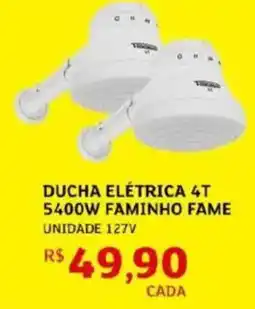 Assaí Atacadista Ducha elétrica 4t 5400w faminho fame unidade 127v oferta