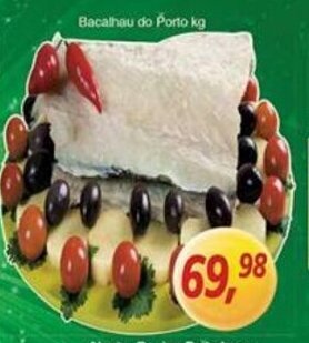 Supermercados Guanabara Bacalhau do Porto 1kg oferta