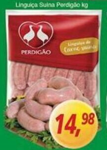 Supermercados Guanabara Linguica Suina Perdigao 1kg oferta