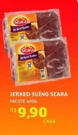 Assaí Atacadista Jerked suíno seara pacote oferta