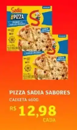 Assaí Atacadista Pizza sadia sabores caixeta oferta