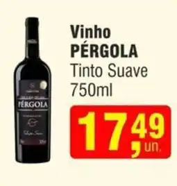 Higa Atacado Vinho PÉRGOLA Tinto Suave oferta