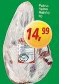 Supermercados Guanabara Paleta suina Rainha 1kg oferta