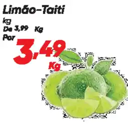 Dia Limão-Taiti oferta