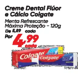 Dia Creme Dental Flúor e Cálcio Colgate oferta