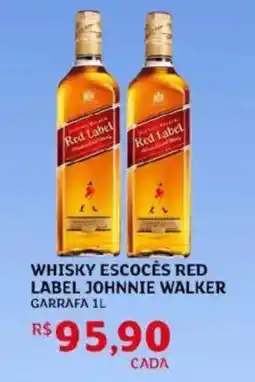 Assaí Atacadista Whisky escocês red label johnnie walker garrafa oferta