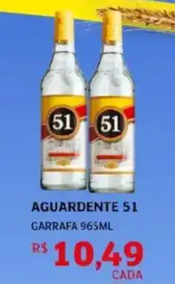Assaí Atacadista Aguardente 51 garrafa oferta