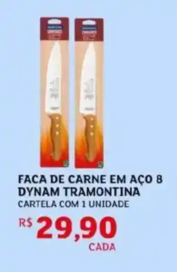 Assaí Atacadista Faca de carne em aço 8 dynam tramontina oferta