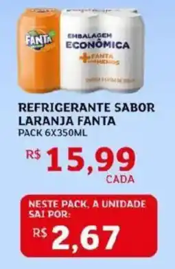 Assaí Atacadista Refrigerante sabor laranja fanta oferta