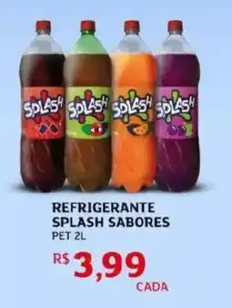 Assaí Atacadista Refrigerante splash sabores pet oferta