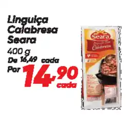 Dia Linguiça Calabresa Seara oferta