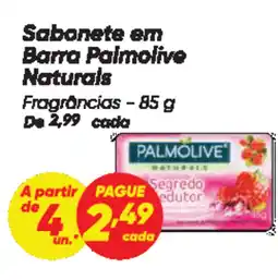 Dia Sabonete em Barra Palmolive Naturals Fragrâncias oferta