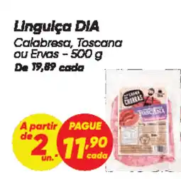 Dia Linguiça DIA oferta
