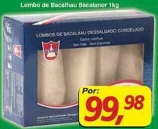 Supermercados Guanabara Lombo de Bacalhau Bacalanor 1kg oferta