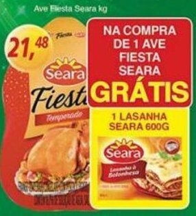 Supermercados Guanabara Ave Fiesta Seara 1kg oferta
