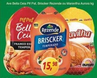 Supermercados Guanabara Ave Bella Ceia Pif Paf, Briscker Rezende ou Maravilha Aurora 1kg oferta