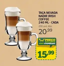 Taça nevada nadir irish coffee