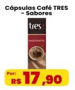 VN Autosserviço Cápsulas Café TRES - Sabores oferta