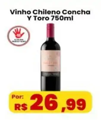VN Autosserviço Vinho Chileno Concha Y Toro oferta