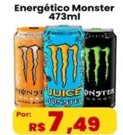 VN Autosserviço Energético Monster oferta