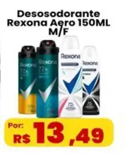 VN Autosserviço Desosodorante Rexona Aero M/F oferta