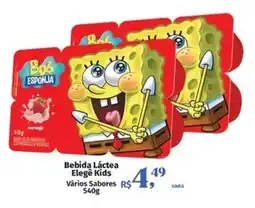 Supermercados Mateus Bebida Láctea Elegê Kids Vários Sabores oferta