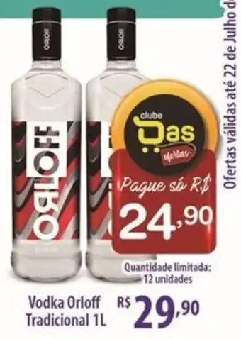 Rede DAS Vodka Orloff Tradicional oferta