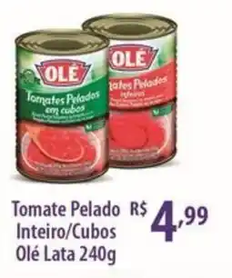 Rede DAS Tomate Pelado Inteiro/Cubos Olé Lata oferta