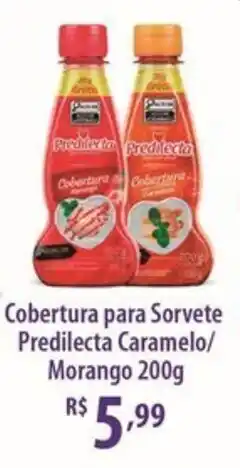 Rede DAS Cobertura para Sorvete Predilecta Caramelo/ Morango oferta