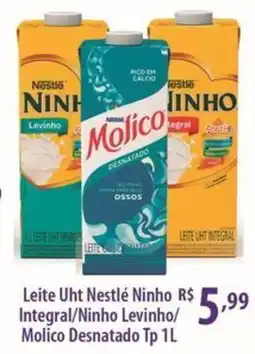 Rede DAS Leite Uht Nestlé Ninho Integral/Ninho Levinho/ Molico Desnatado Tp oferta