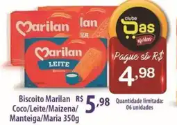 Rede DAS Biscoito Marilan Coco/Leite/Maizena/ Manteiga/Maria oferta