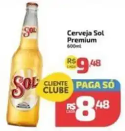 Supermercado Jacomar Cerveja Sol Premium oferta