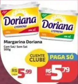 Supermercado Jacomar Margarina Doriana Com Sal/Sem Sal oferta