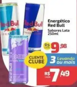 Supermercado Jacomar Energético Red Bull Sabores Lata oferta