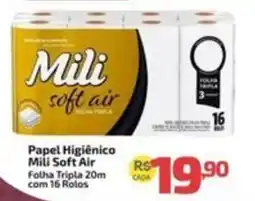 Supermercado Jacomar Papel Higiênico Mili Soft Air oferta