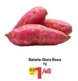 Supermercado Jacomar Batata-Doce Roxa oferta