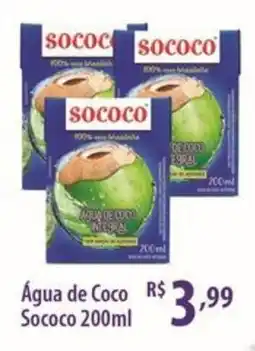 Rede DAS Água de Coco Sococo oferta