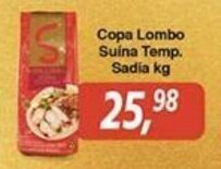 Supermercados Guanabara Copa Lombo Suina Temp. Sadia 1kg oferta