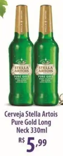 Rede DAS Cerveja Stella Artois Pure Gold Long Neck oferta