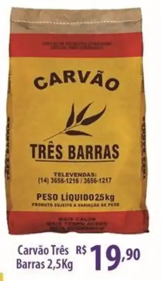 Rede DAS Carvão Três Barras oferta