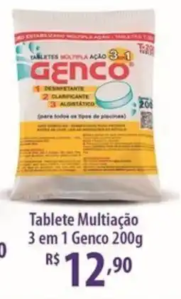 Rede DAS Tablete Multiação 3 em 1 Genco oferta