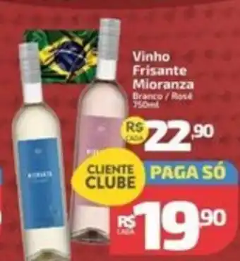 Supermercado Jacomar Vinho Frisante Mioranza Branco/Rosé oferta