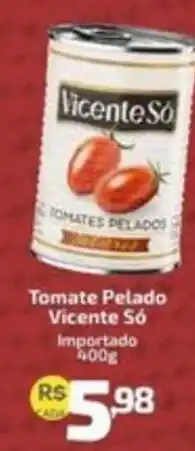 Supermercado Jacomar Tomate Pelado Vicente Só Importado oferta