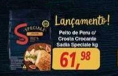 Supermercados Guanabara Peito de Peru c/ Crosta Crocante Sadia Speciale 1kg oferta