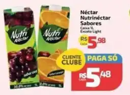 Supermercado Jacomar Néctar Nutrinéctar Sabores oferta
