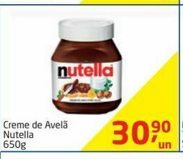 Tenda Atacado Creme de avelã nutella oferta