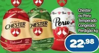 Costazul Supermercados Chester ou peru temperado congelado perdigão kg oferta