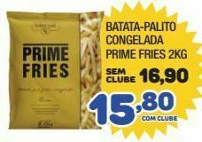 Batata-palito congelada prime fries 2kg